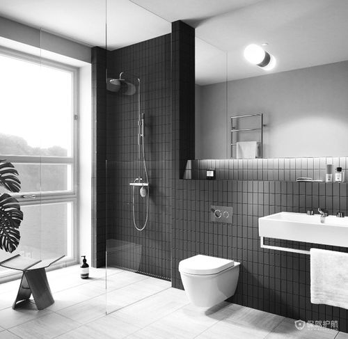 卫生间通常只有简单的便器和洗手台,面积也比较小,浴室一般有浴缸和